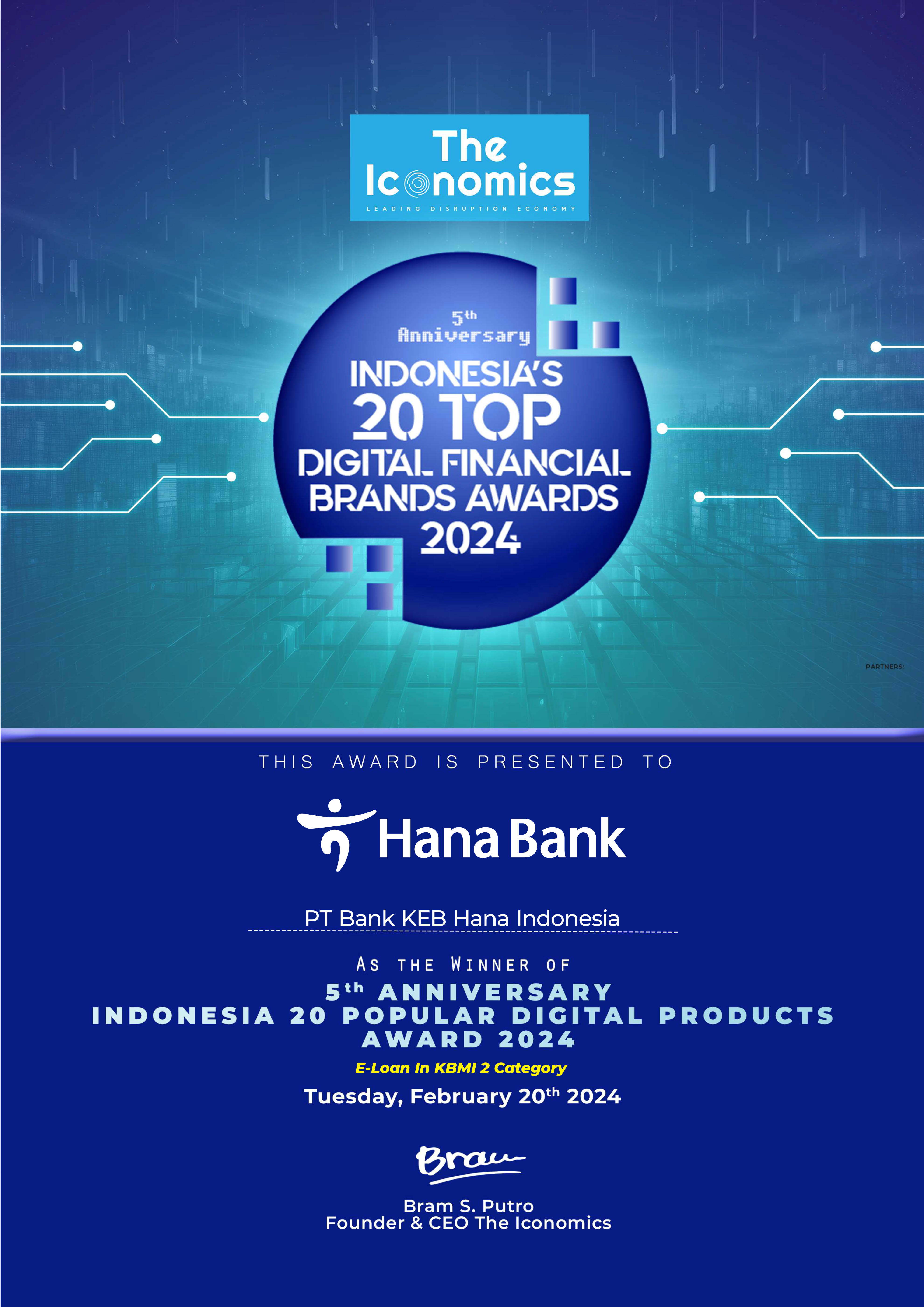 Top Digital Financial Brand Awards 2024