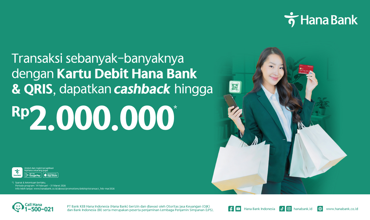 Promo Transaksi Kartu Debit & QRIS