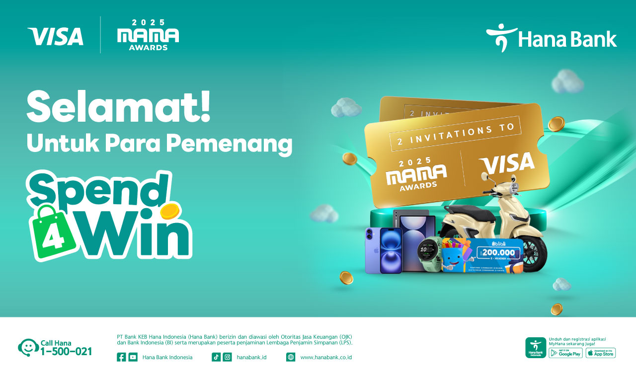 Winner Annoucement 2025 Spend4Win Program