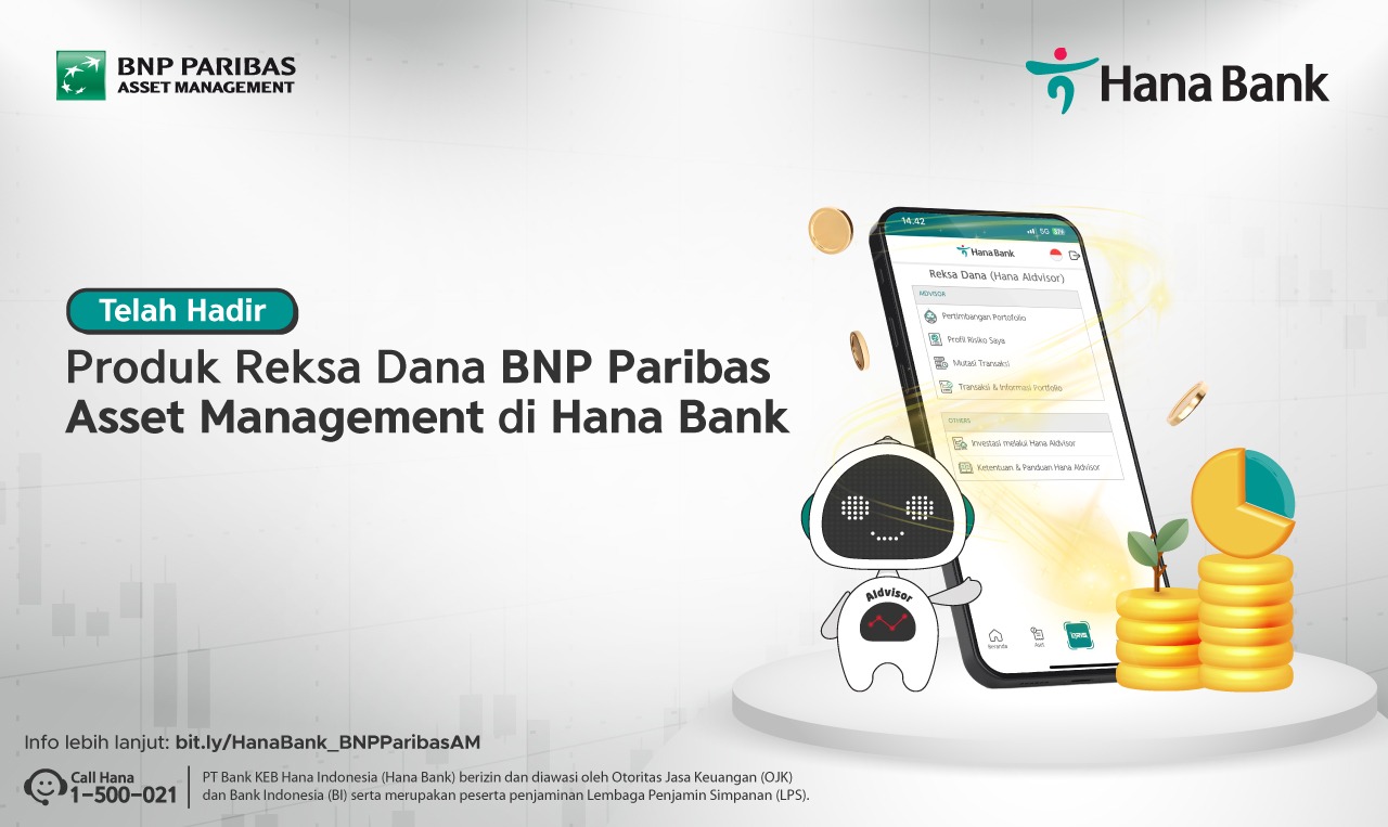 Hana Bank Perluas Pilihan Investasi Reksa Dana Bersama PT BNP Paribas AM